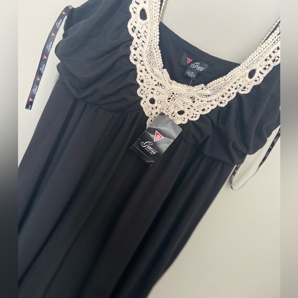 Guess Black Greenlee Maxi Dress
